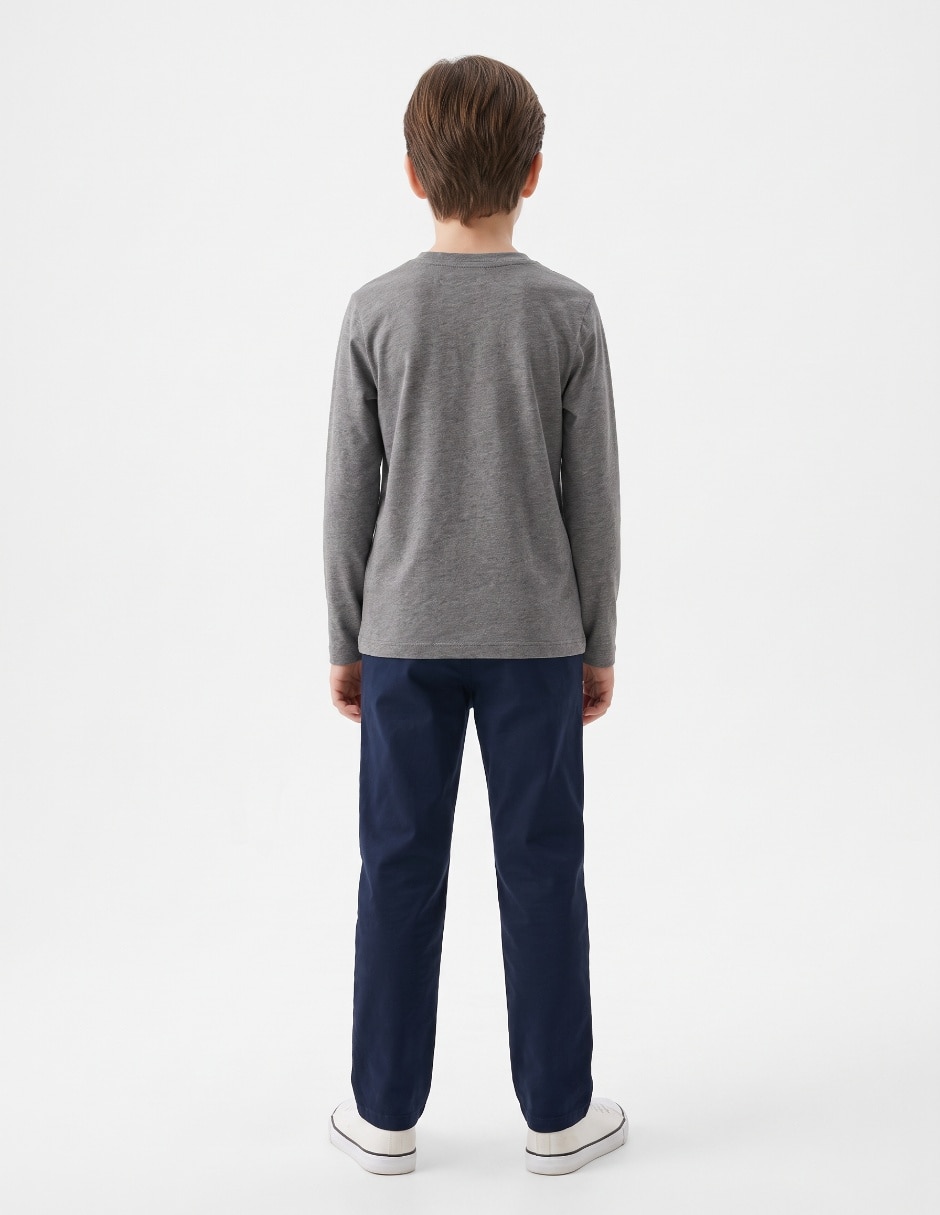 Playera manga larga para niño 2