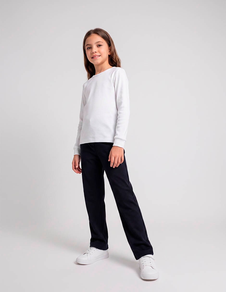 Playera manga larga para niña 5