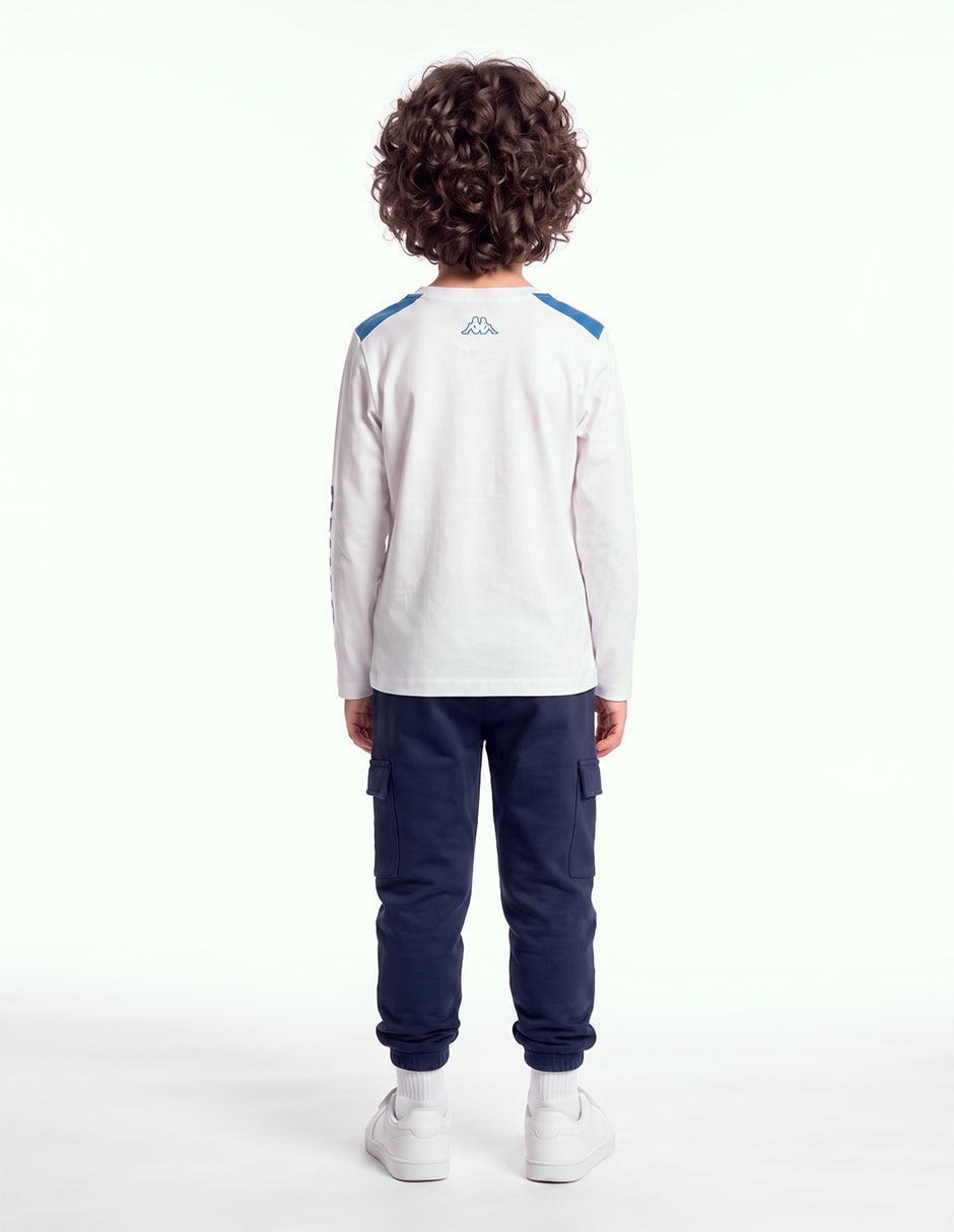Playera manga larga para niño 2