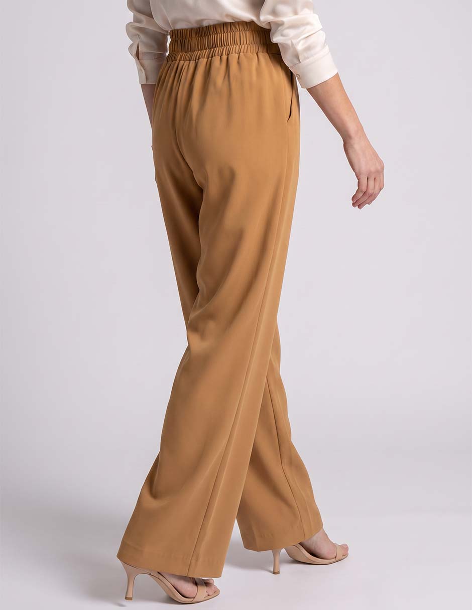 Pantalón de vestir amplio para mujer 2