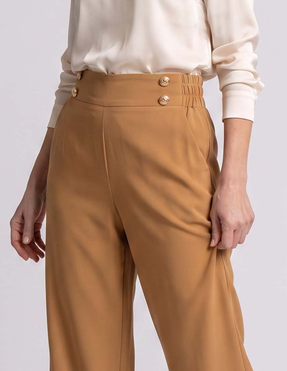 Pantalón de vestir amplio para mujer 3