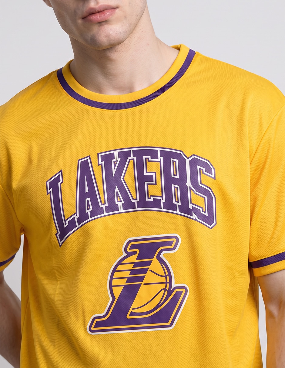Playera deportiva los angeles lakers para hombre 2