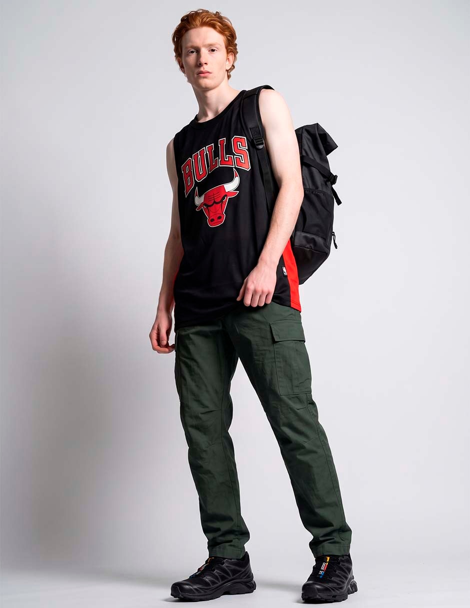 Playera deportiva para entrenamiento Chicago Bulls de hombre 3
