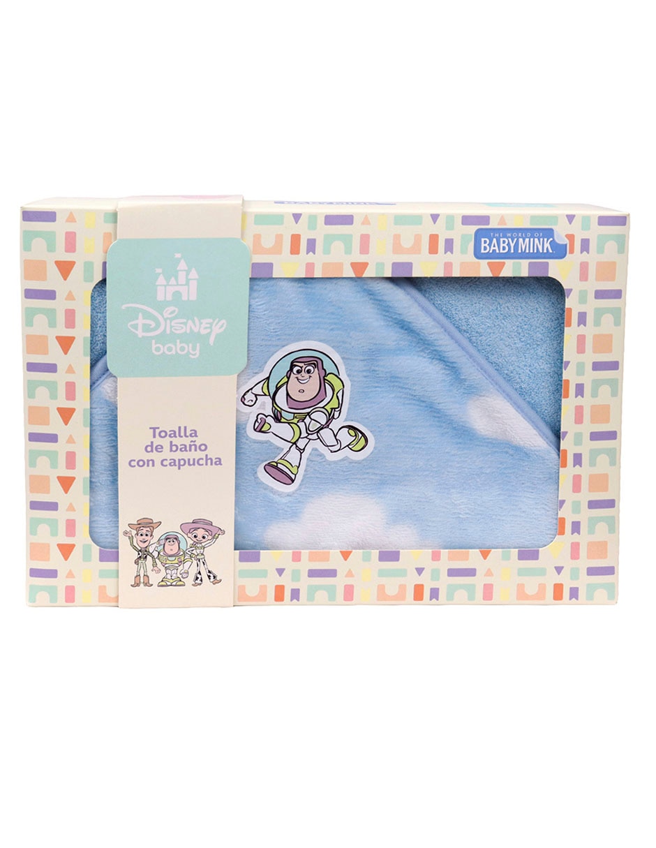 Toalla para baño buzz lightyear para bebé 1