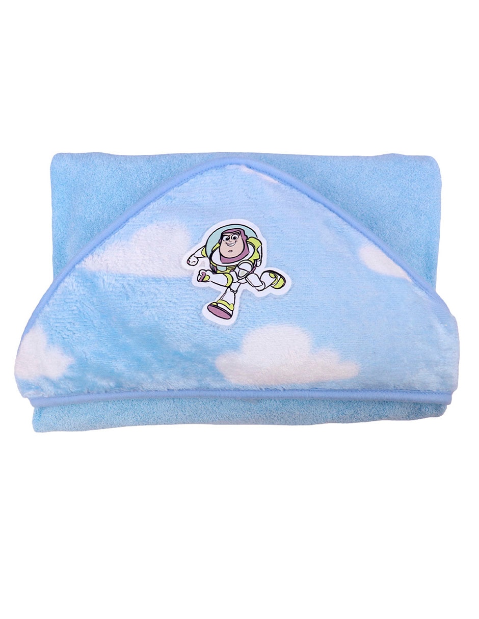 Toalla para baño buzz lightyear para bebé 2