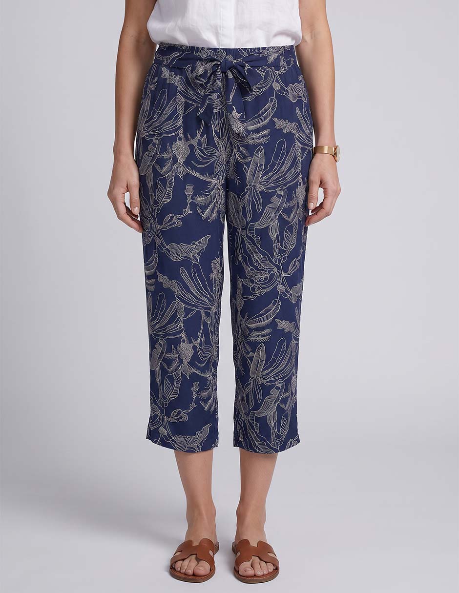Pantalón capri recto para mujer Pantalón capri recto para mujer