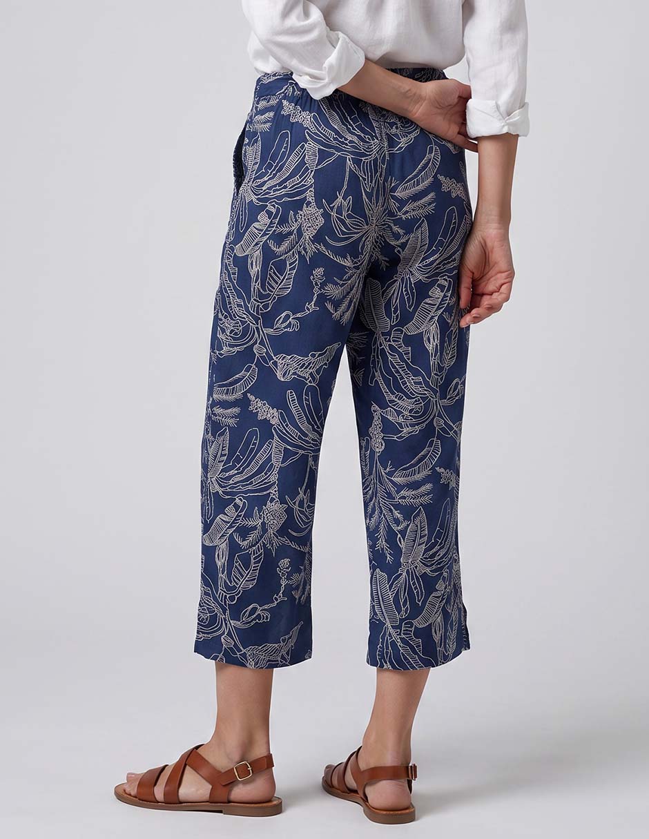Pantalón capri recto para mujer 2