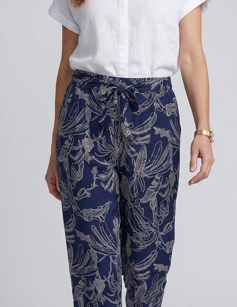 Pantalón capri recto para mujer 3