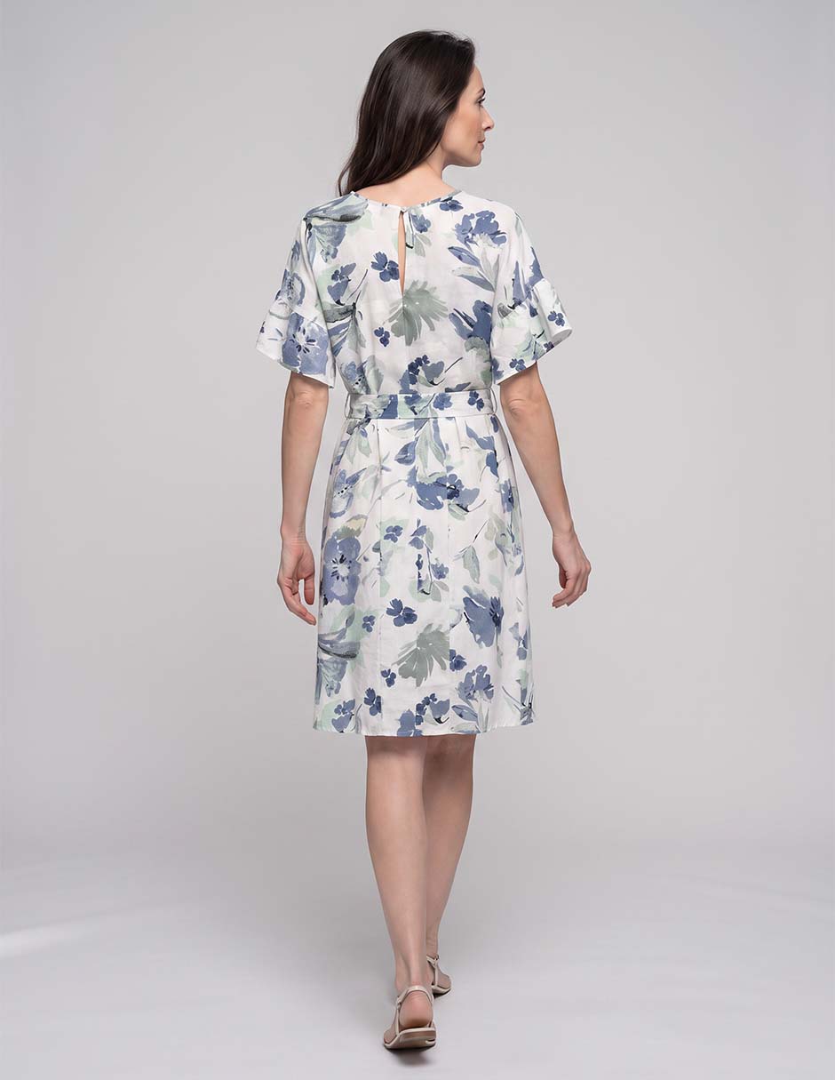 Vestido a la rodilla casual para mujer 2