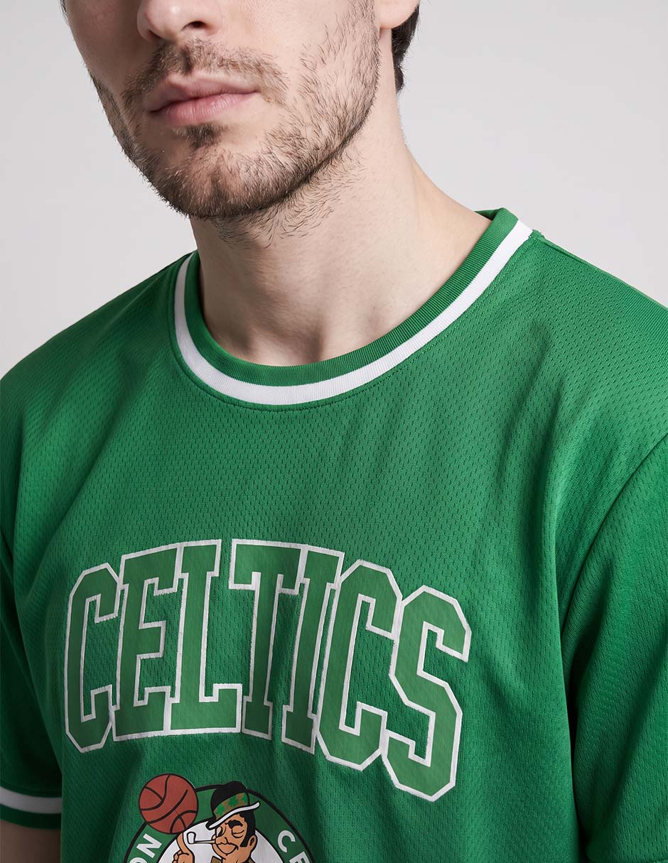 Playera deportiva para básquetbol nba boston celtics de hombre