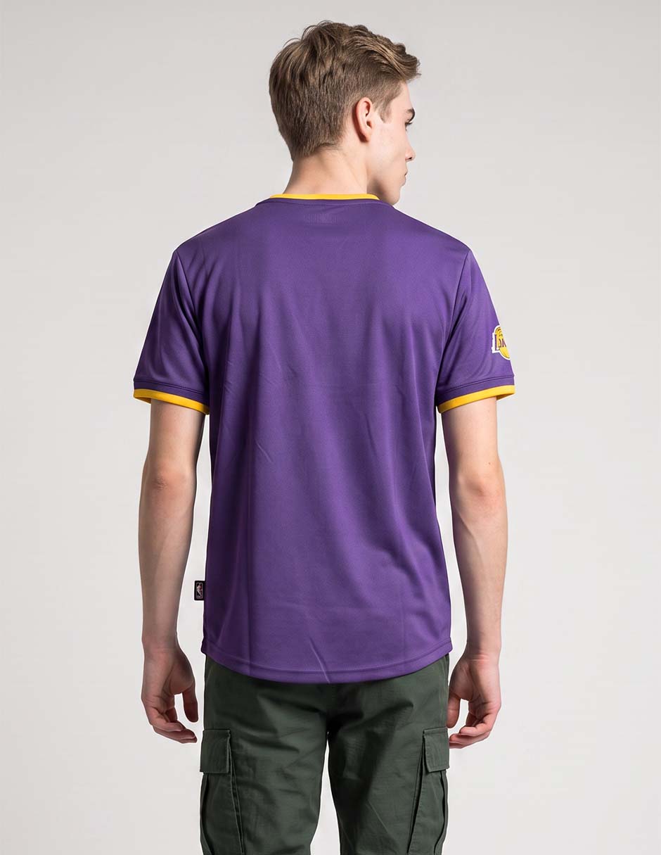 Playera deportiva para entrenamiento Los Angeles Lakers de hombre 4