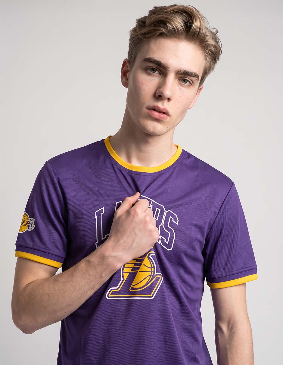 Playera deportiva para entrenamiento Los Angeles Lakers de hombre 2