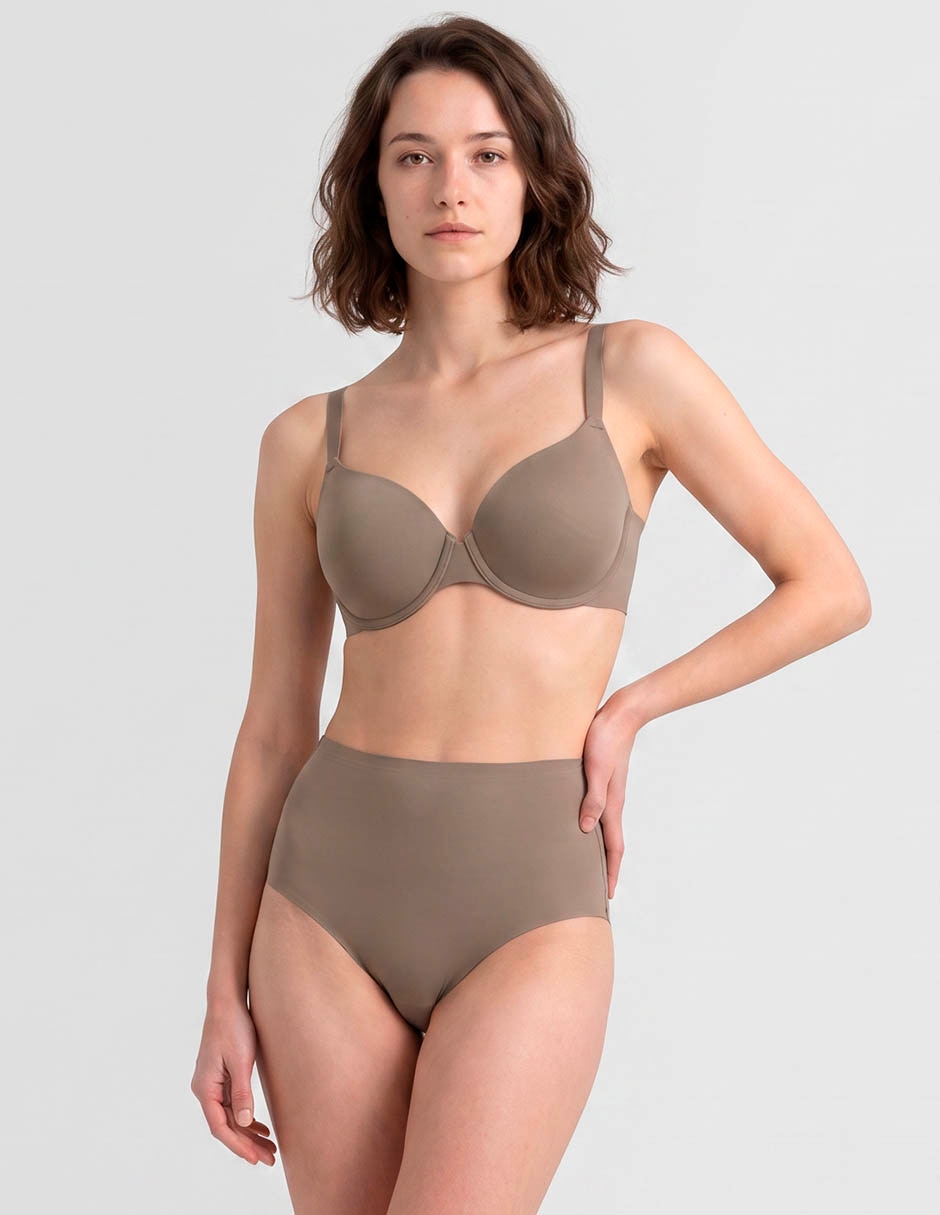 Brassiere demi copa preformada para mujer 3