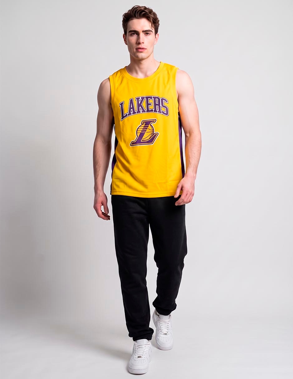 Playera deportiva para entrenamiento Los Angeles Lakers de hombre