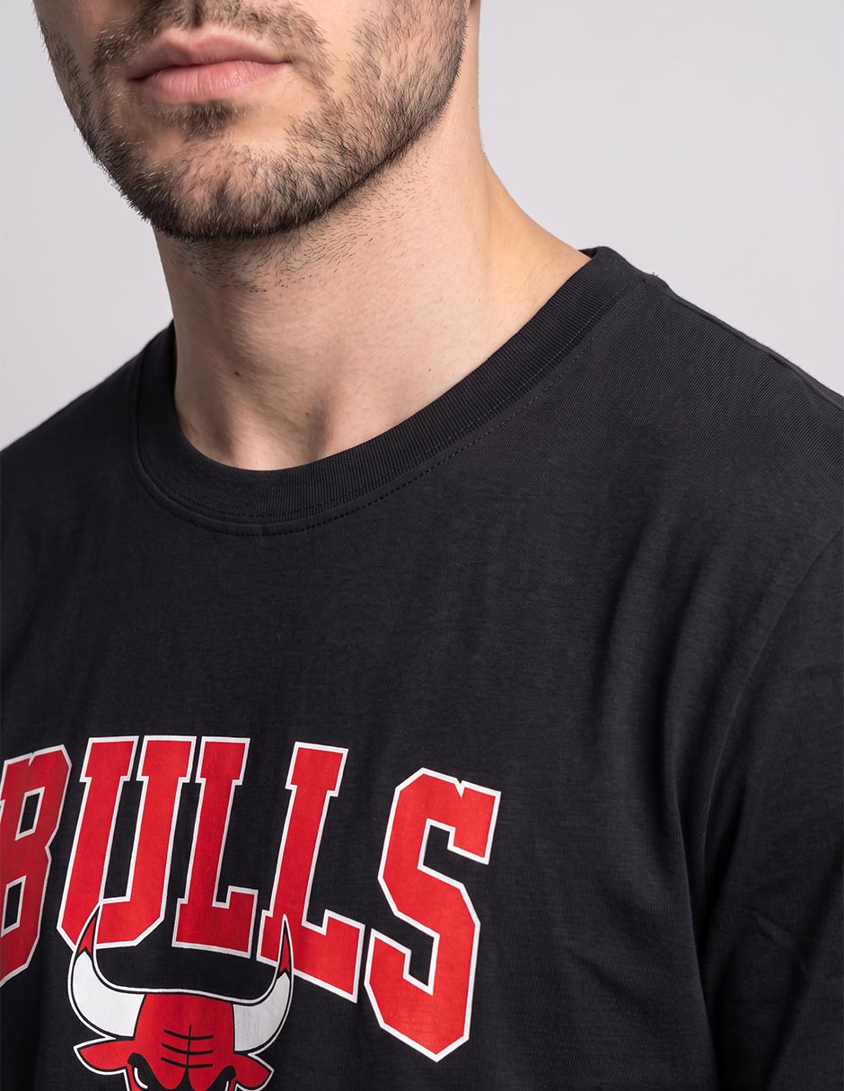 Playera deportiva para entrenamiento chicago bulls de hombre 2