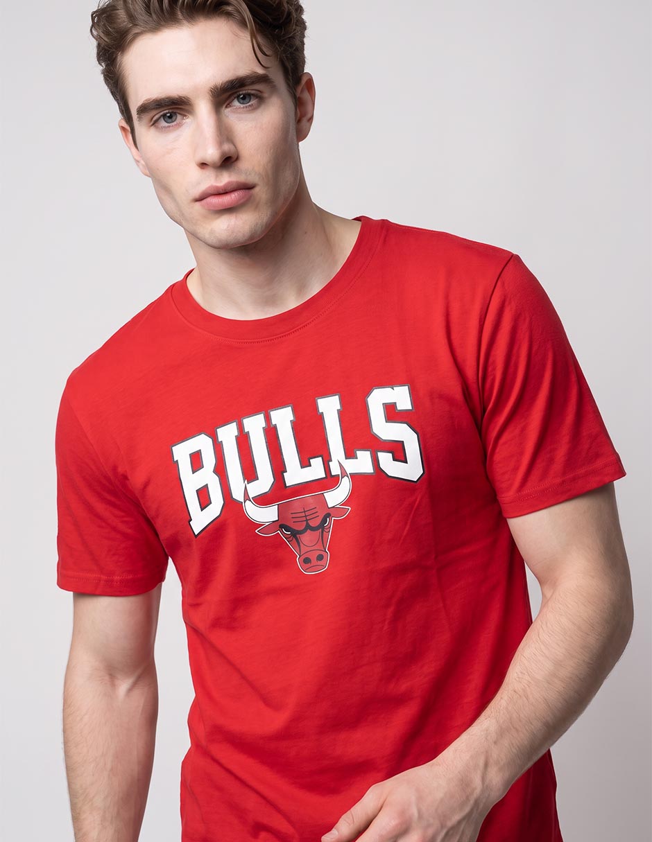 Playera deportiva para entrenamiento chicago bulls de hombre 2