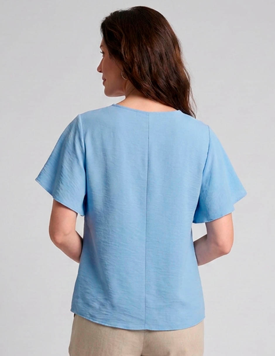 Blusa manga corta para mujer 2