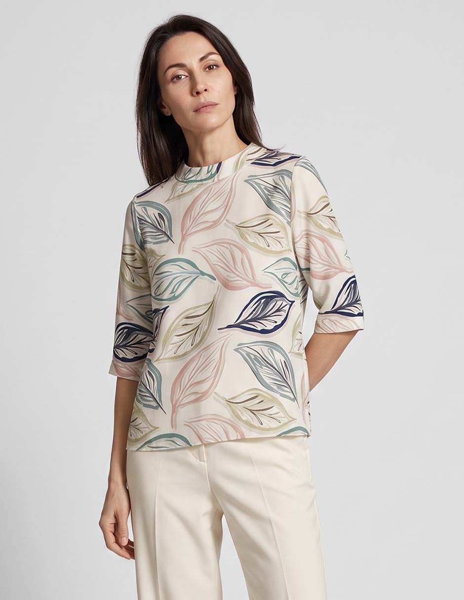Blusa manga 3/4 para mujer Blusa manga 3/4 para mujer