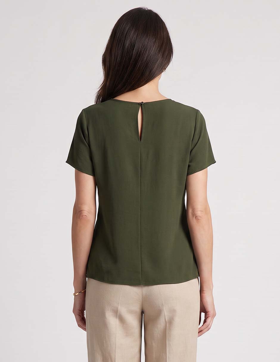 Blusa manga corta para mujer 2