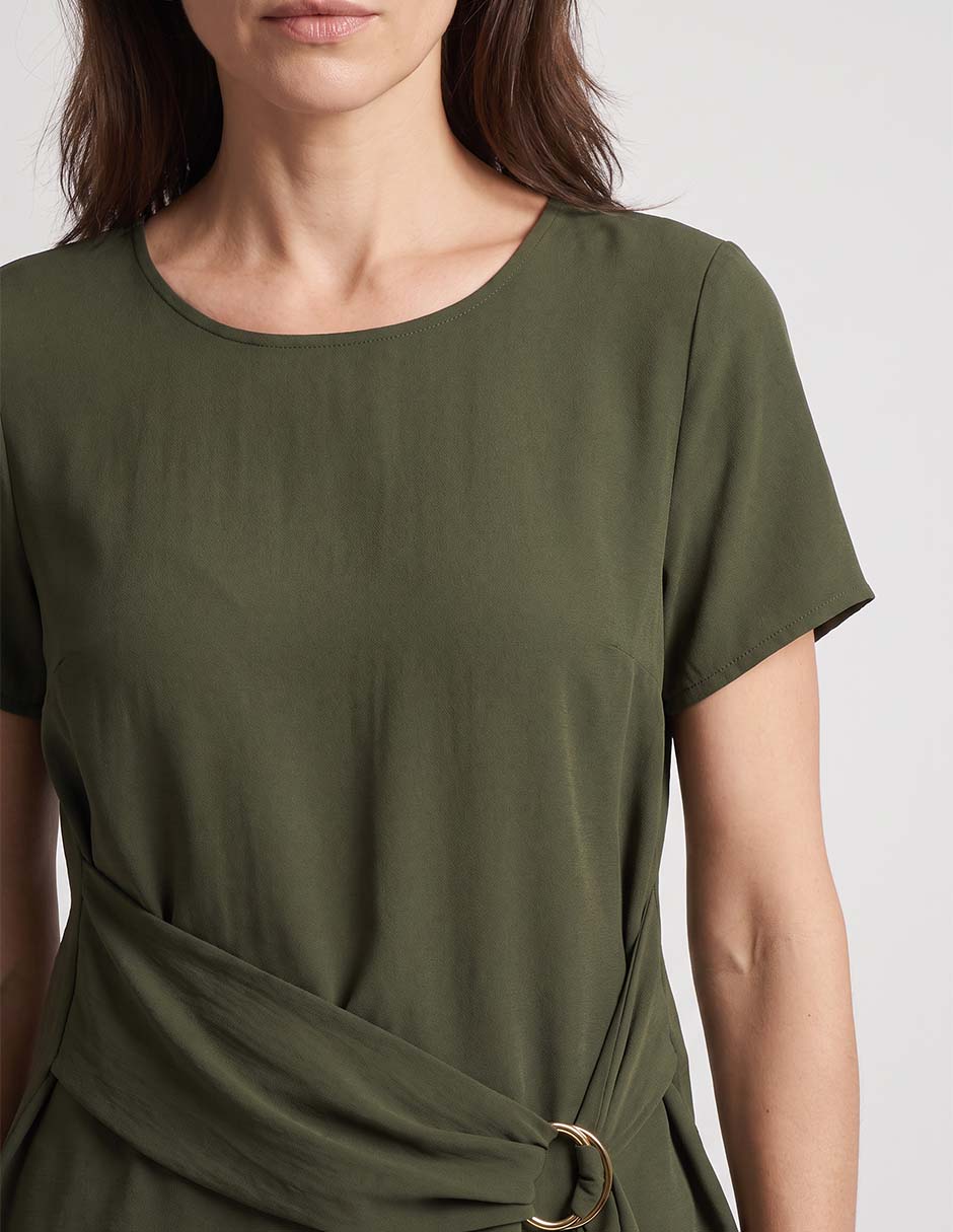 Blusa manga corta para mujer 3