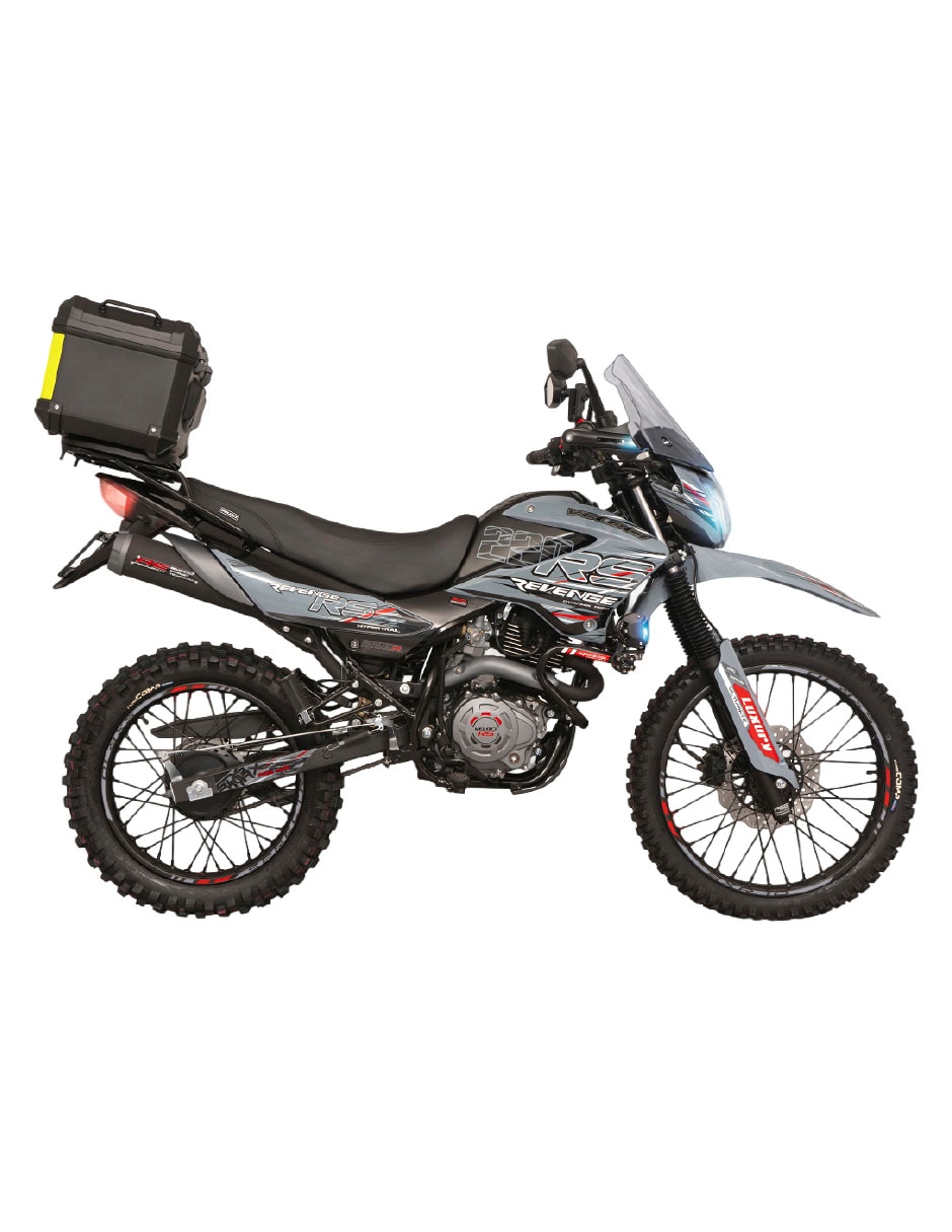 Motocicleta doble propósito REVENGE DYNAMIK 220CC GRIS 2027 2