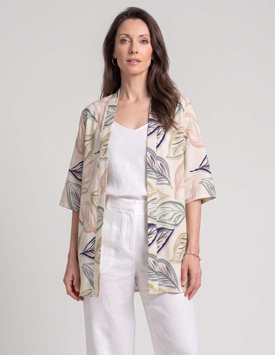 Blusa manga 3/4 para mujer