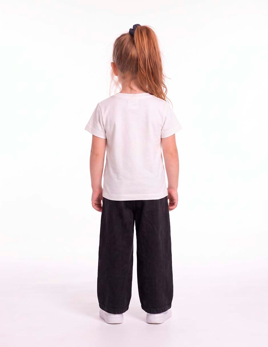 Playera Stitch manga corta para niña 2