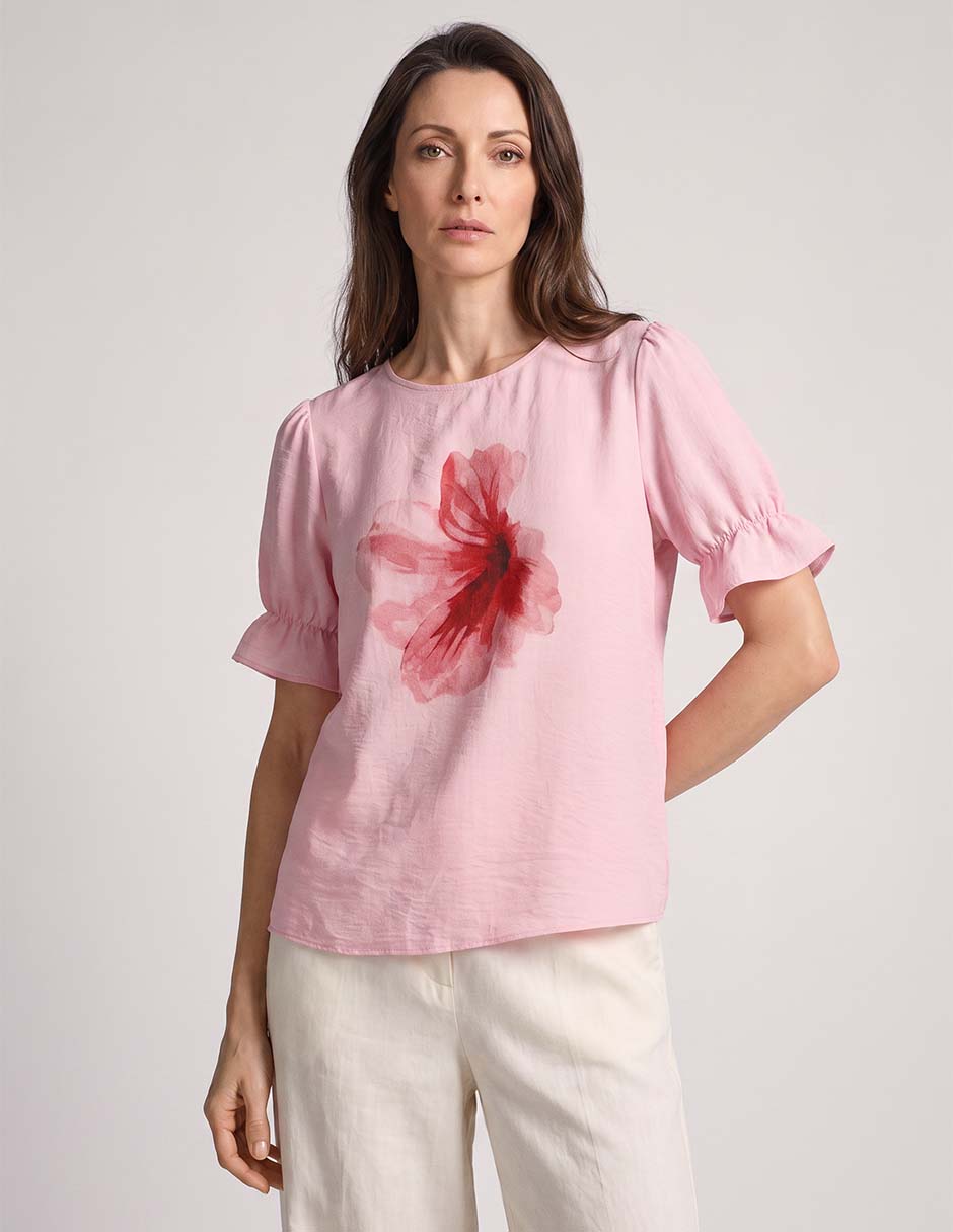 Blusa manga al codo para mujer Blusa manga al codo para mujer