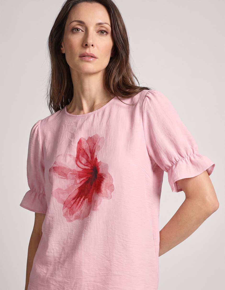 Blusa manga al codo para mujer 2