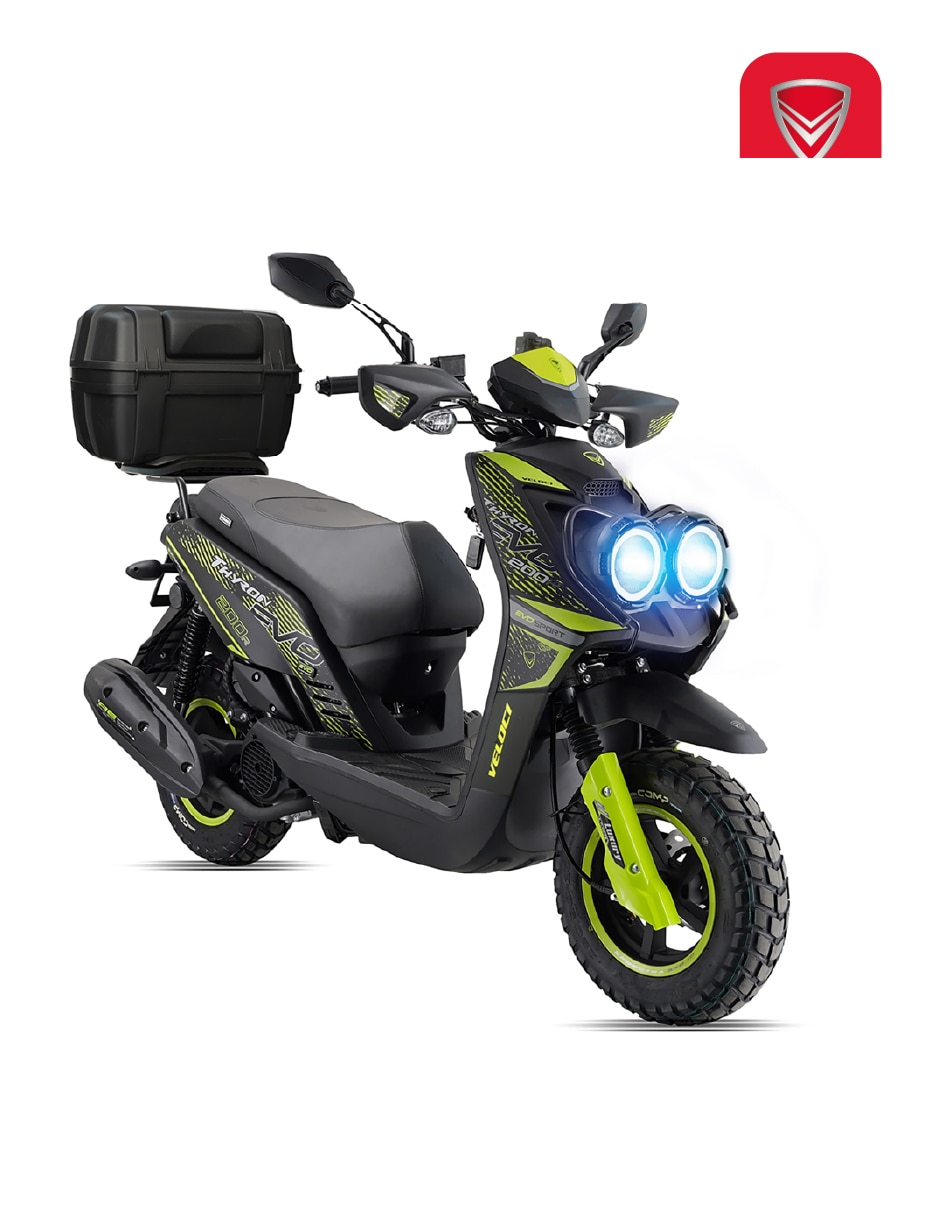 Motoneta THYRON 200CC VERDE2027 1