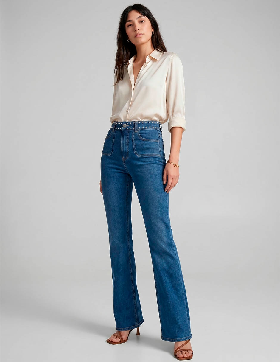 Jeans wide leg para mujer 3