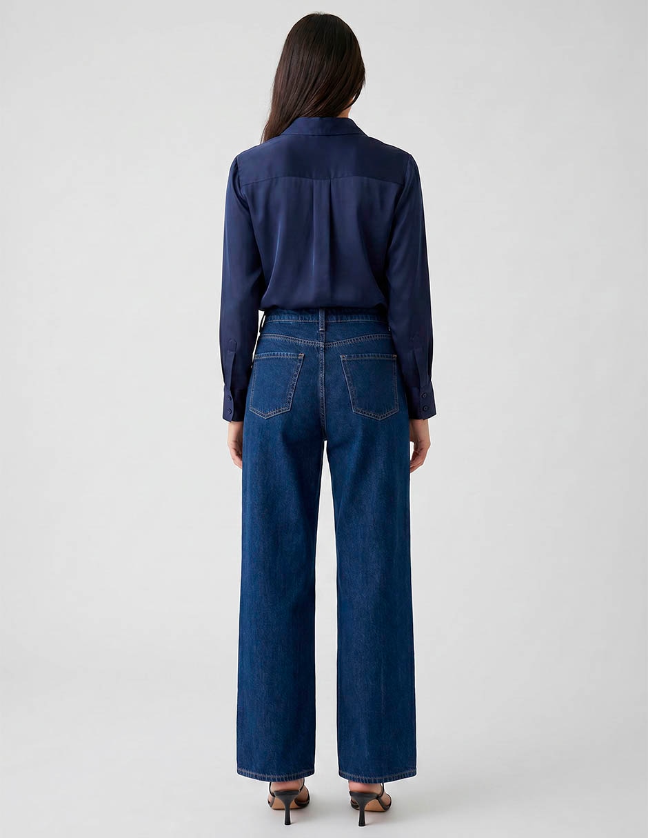 Jeans wide leg para mujer 3