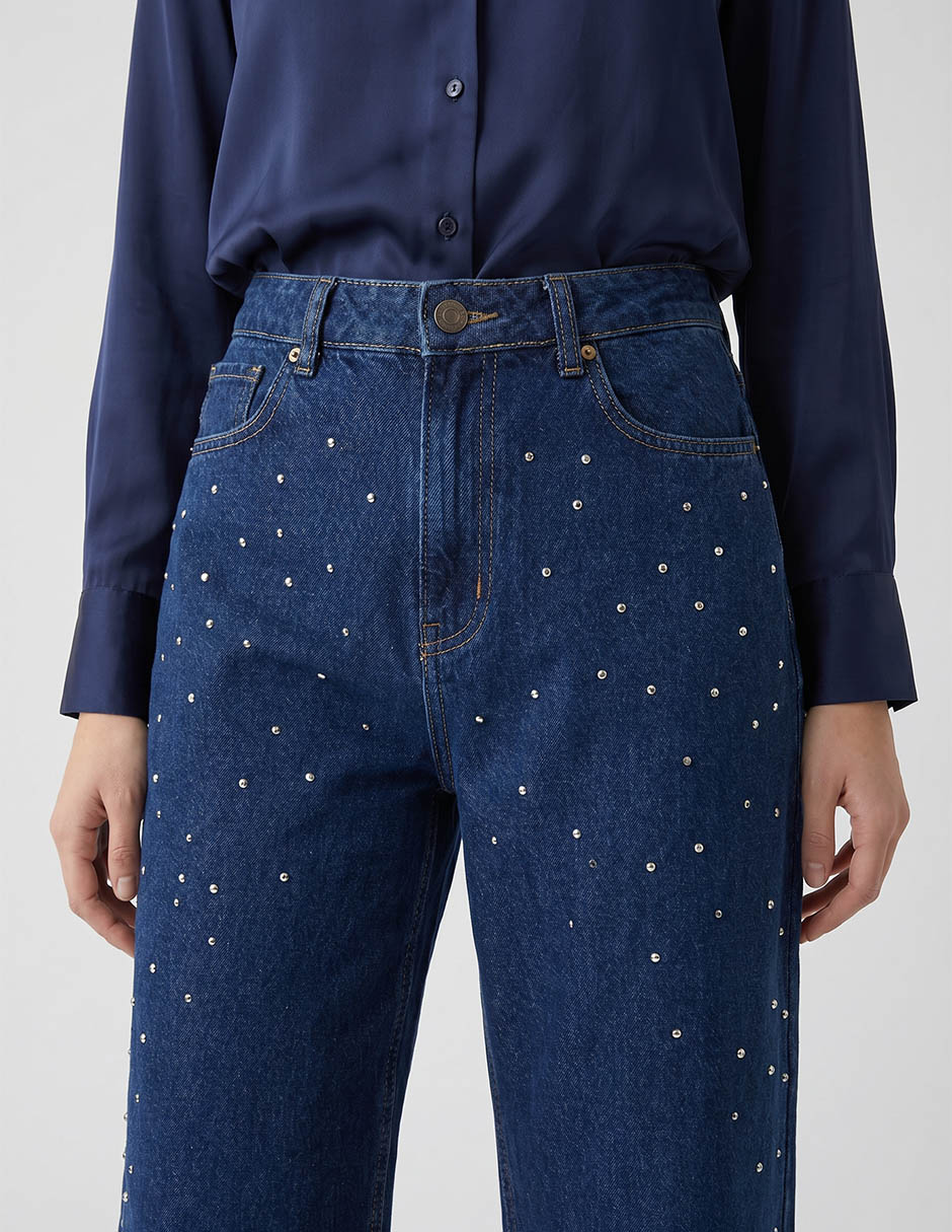 Jeans wide leg para mujer 2