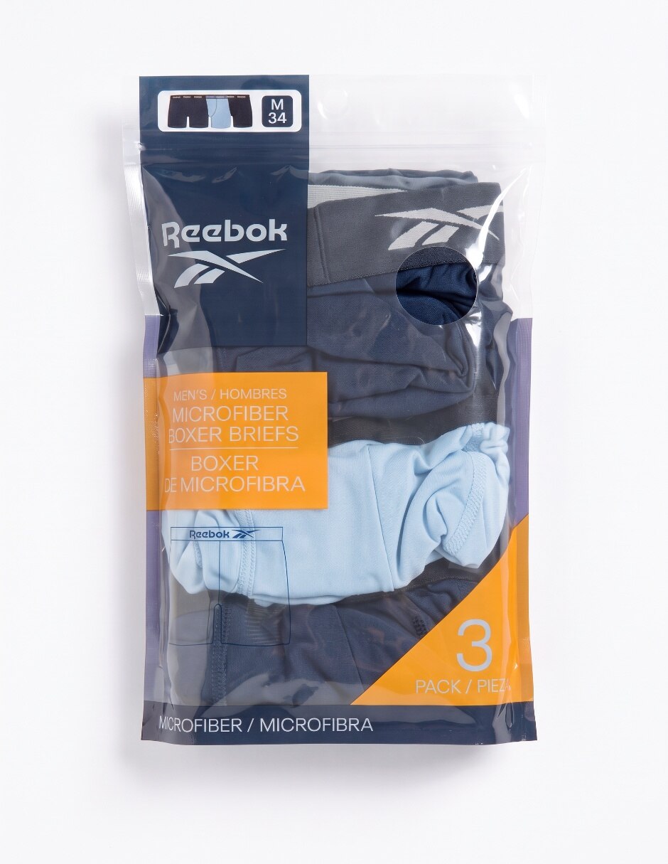 Set bóxer trunk para hombre 3 piezas 4
