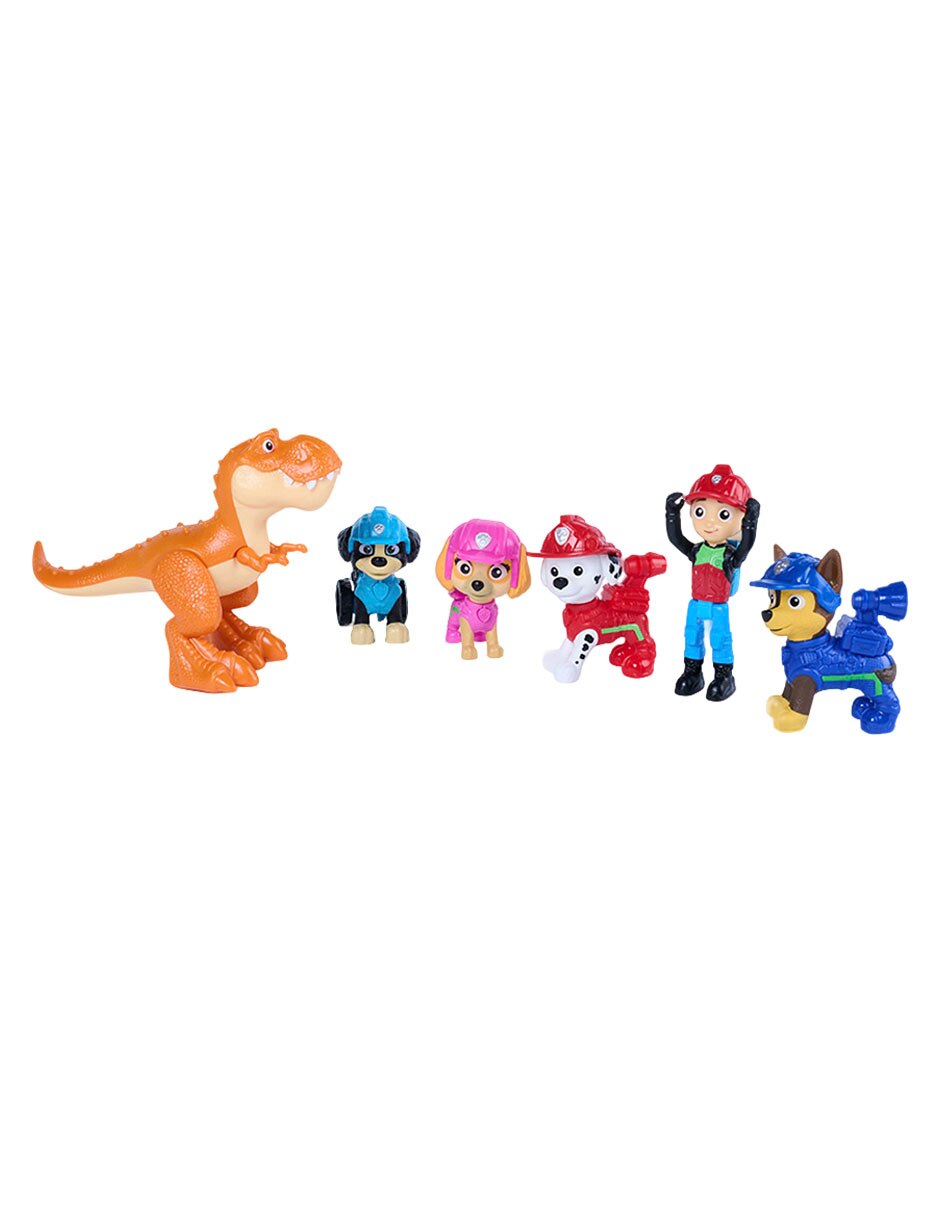 Set de figuras de acción artículadas the Dino Movie Paw Patrol 2