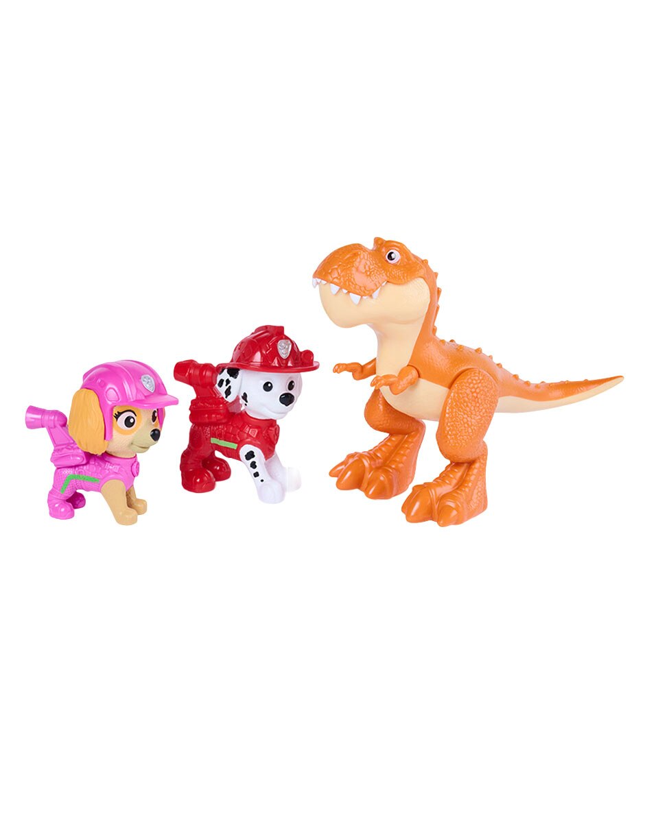 Set de figuras de acción artículadas the Dino Movie Paw Patrol 3