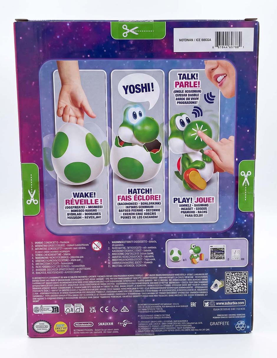 Figura Mario Bros Yoshi con sonido 2
