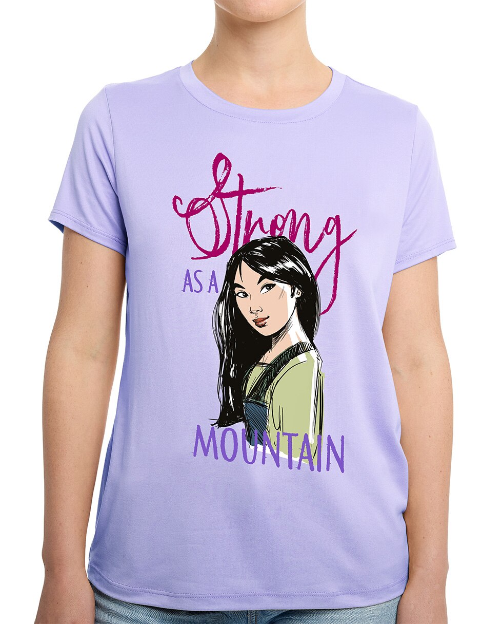Playera manga corta Dinsey cuello redondo para mujer 4