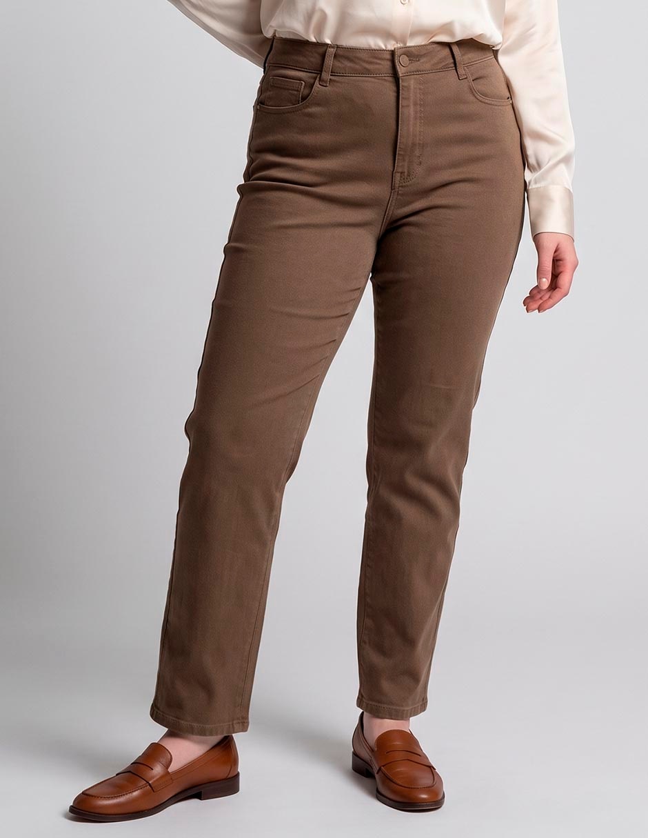 Pantalón straight para mujer