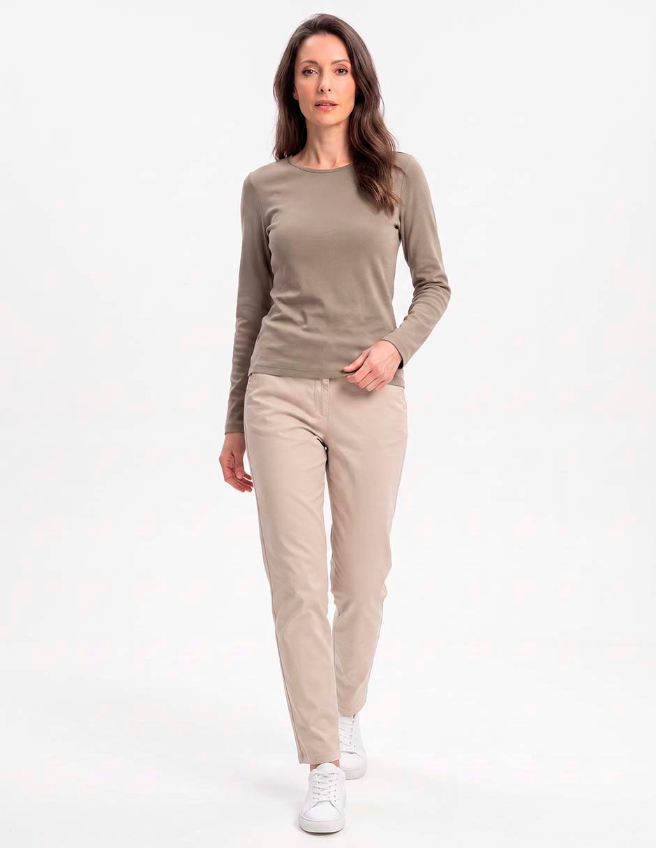 Blusa manga larga para mujer 3