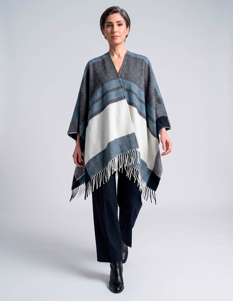Poncho para mujer