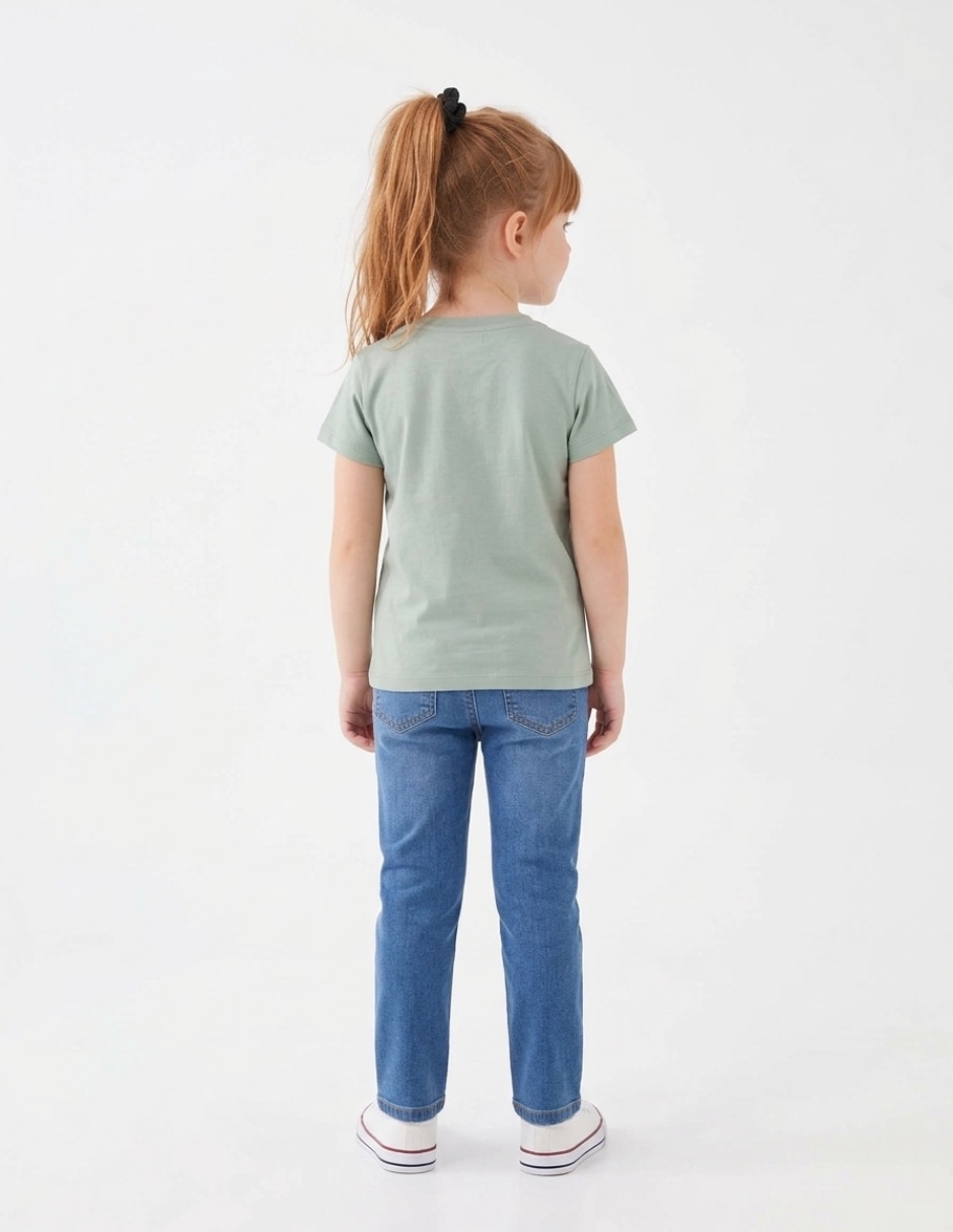 Playera manga corta para niña 2