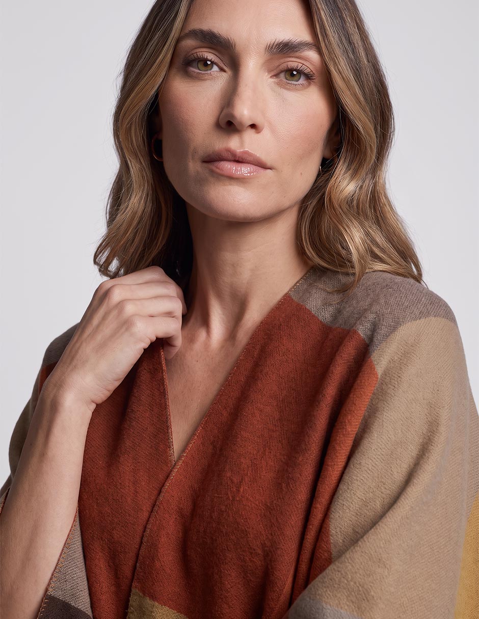 Poncho para mujer