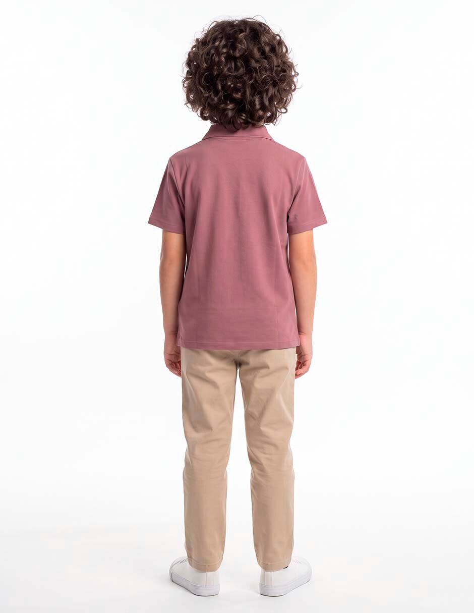 Playera manga corta para niño 5