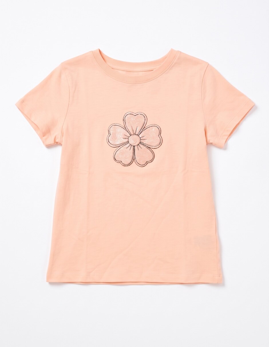 Playera manga corta para niña 3