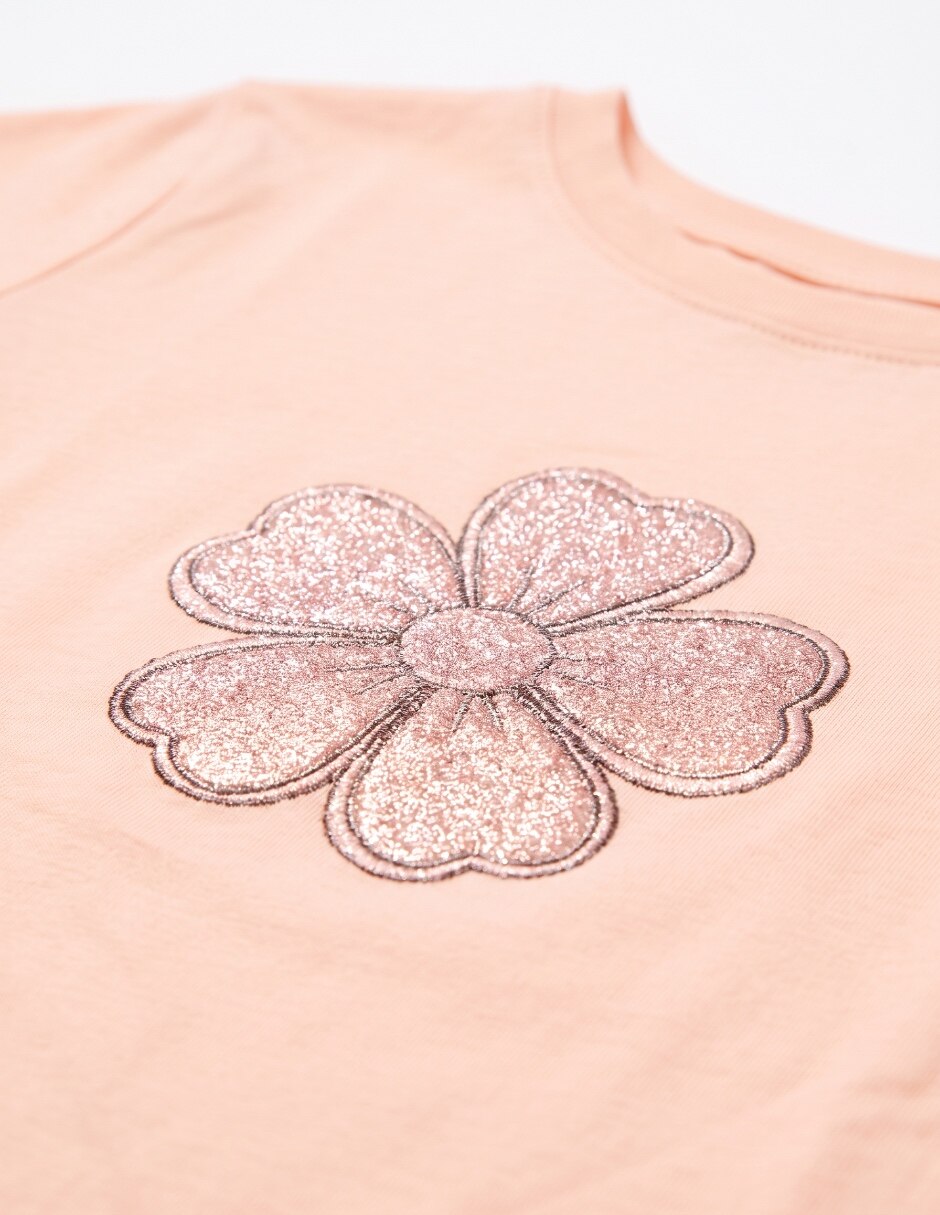 Playera manga corta para niña 5