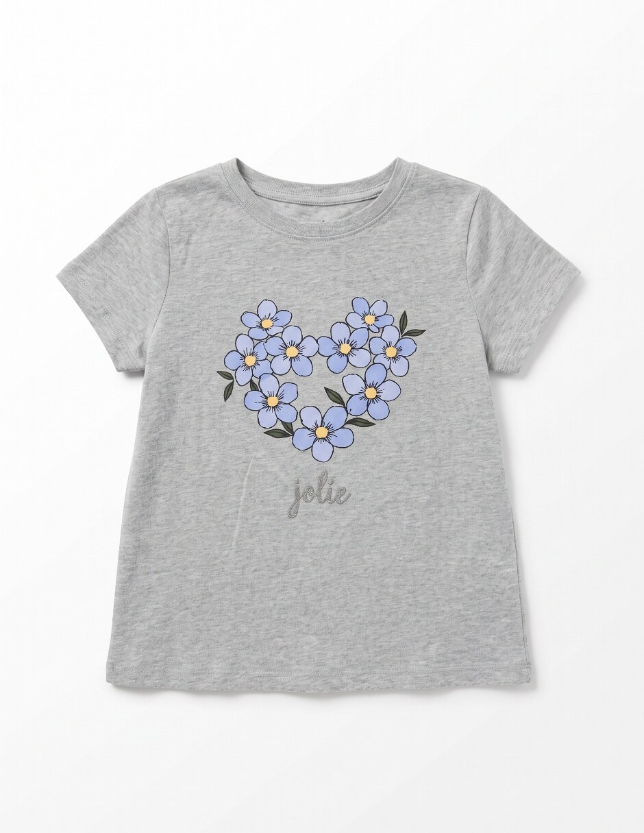 Playera manga corta para niña 3