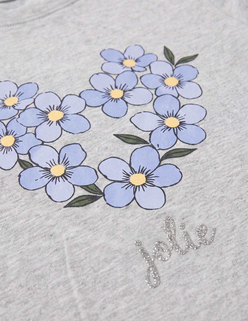 Playera manga corta para niña 5