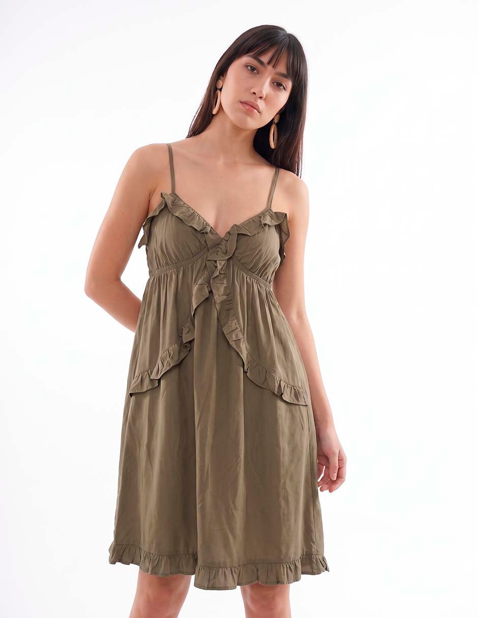 Vestido midi casual para mujer 4
