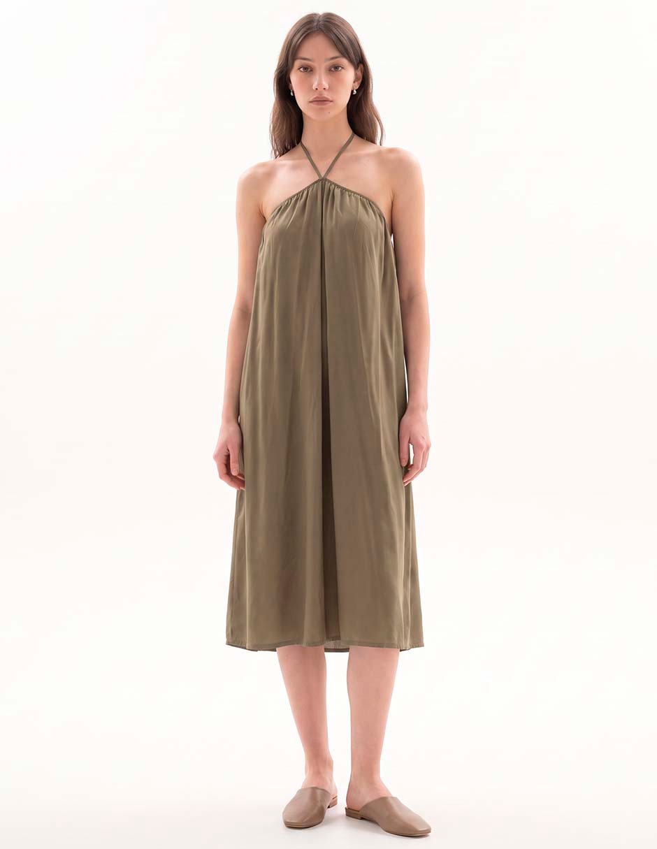 Vestido midi casual para mujer Vestido midi casual para mujer